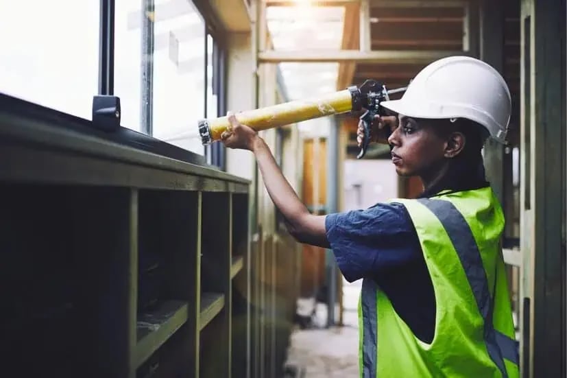 Painting professional preparing or coating commercial surfaces