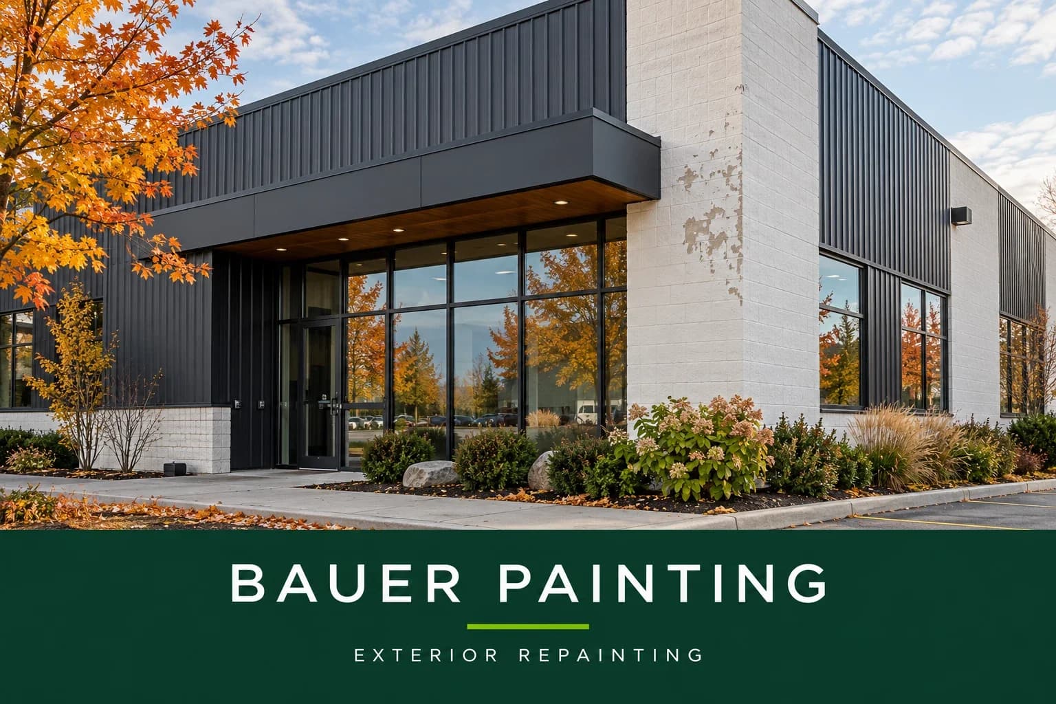 Bauer Painting guide to commercial exterior repainting and maintenance in Ontario