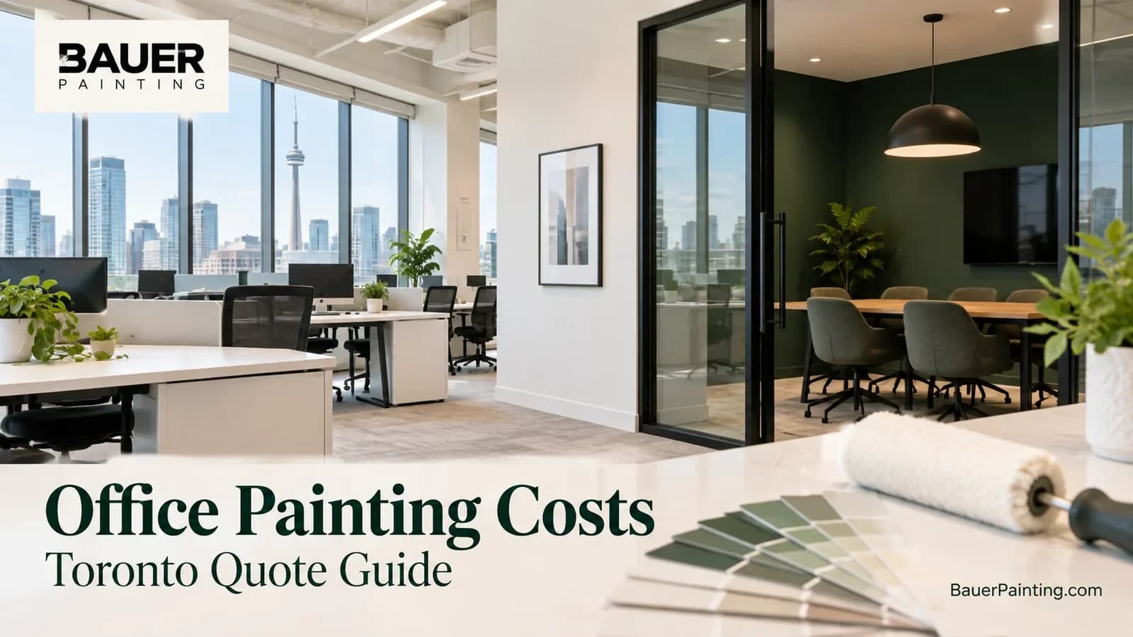 Bauer Painting Toronto office painting costs and quote comparison guide